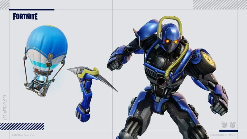 Fortnite Pack Transformers - Inclusief 1000 V-Bucks - - Franse verpakking