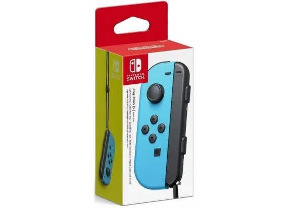 Joy-Con Controller Left (Neon Blue