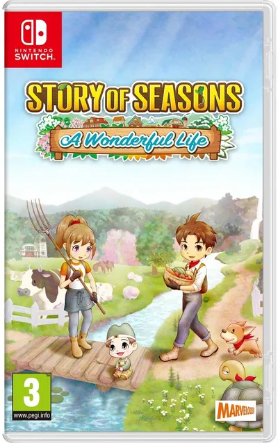 Video game for Just For Games Story of Seasons: A Wonderful Life