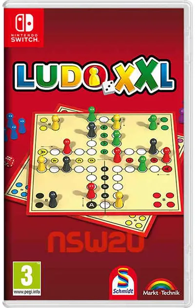 Nintendo Games Ludo Xxl Code In Box Transparant PAL