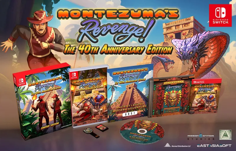 Montezuma's Revenge the 40th Anniversary Edition Limited Edition