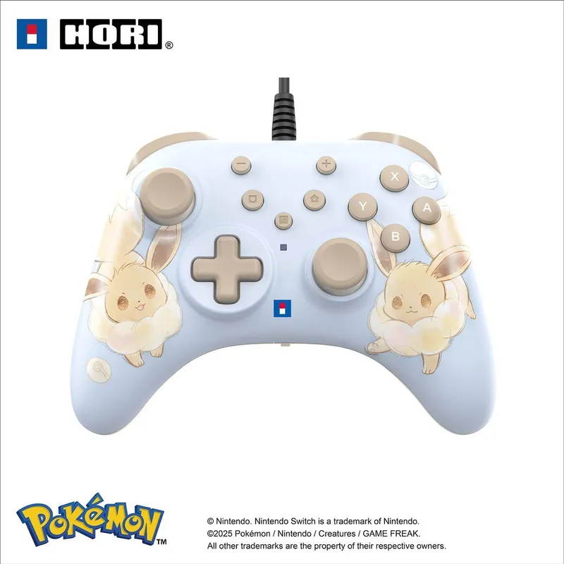 Hori Game Pad Controller - Eevee Cottage Core