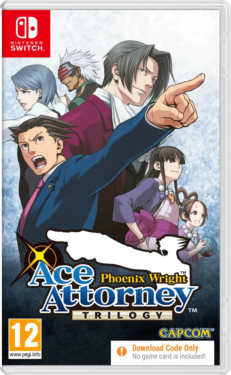 Phoenix Wright Ace Attorney Trilogy (Code in Box