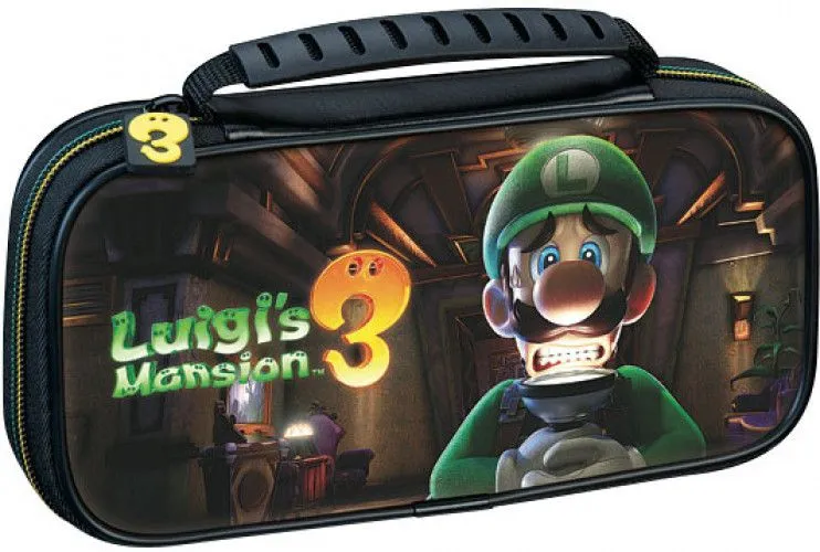 Big Ben Deluxe Travel Case Black - Luigi's Mansion 3 (NLS148L) ( Lite)