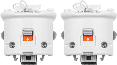 Allecto- Bewegingssensor Adapter - Extern - Compatibel voor Wii Afstandsbediening - 2 Stuks - Motion Plus Adapter Accelerator - Handvat Sensator