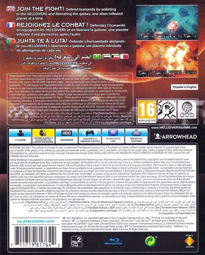 Helldivers Super-Earth Ultimate Edition EN FR PT AR