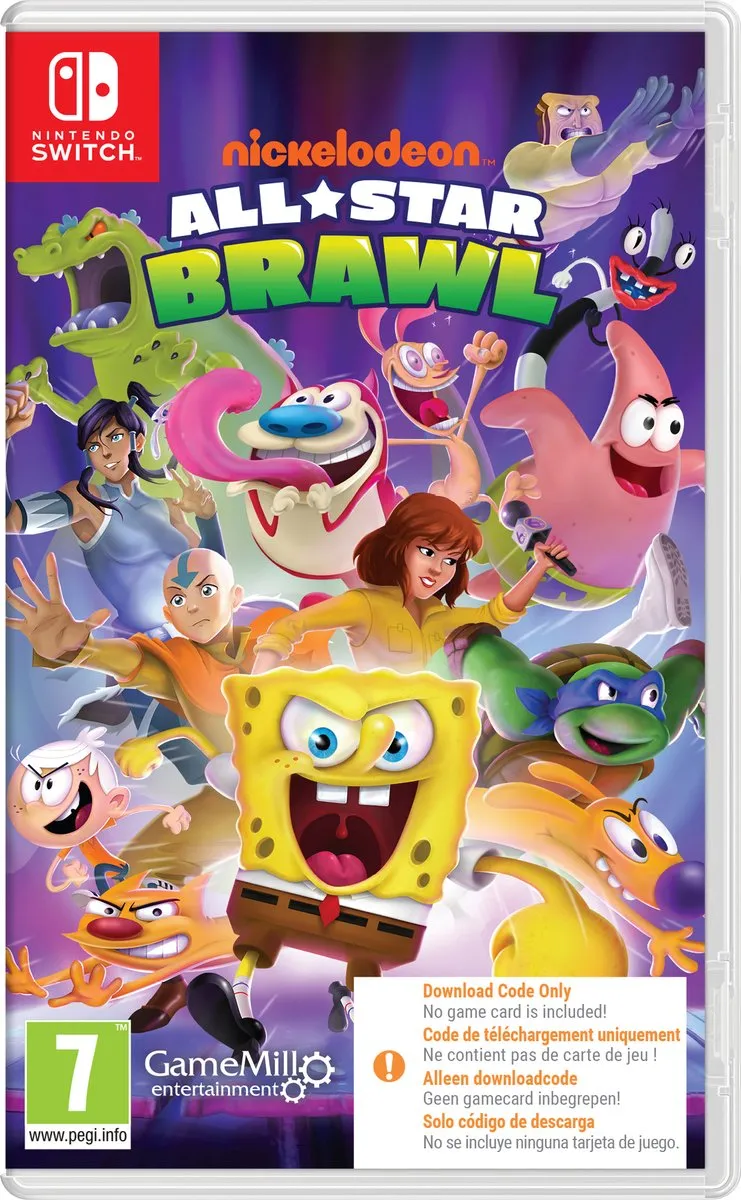 Nickelodeon All-Star Brawl - (Code in a Box