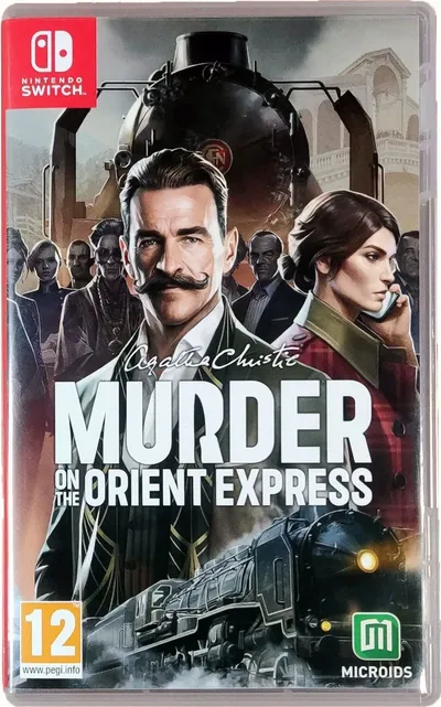 Nintendo Games Agatha Christie-murder On The Orient Express Transparant PAL