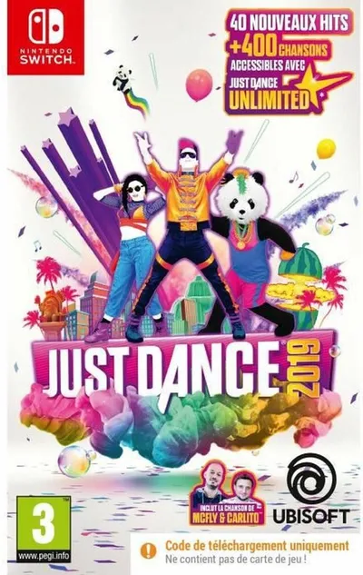 Video game for Ubisoft JUST DANCE 2019 Download code