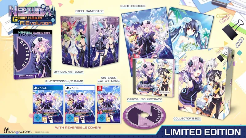 Neptunia Game Maker R:Evolution (Limited Edition) - - RPG
