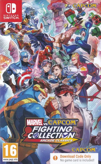 Marvel vs Capcom Fighting Collection - Arcade Classics Code In Box