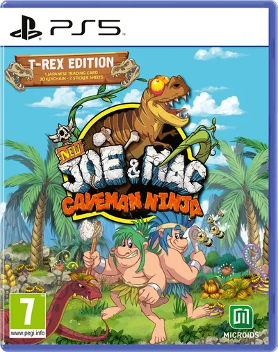 New Joe & Mac: Caveman Ninja: T-Rex Edition