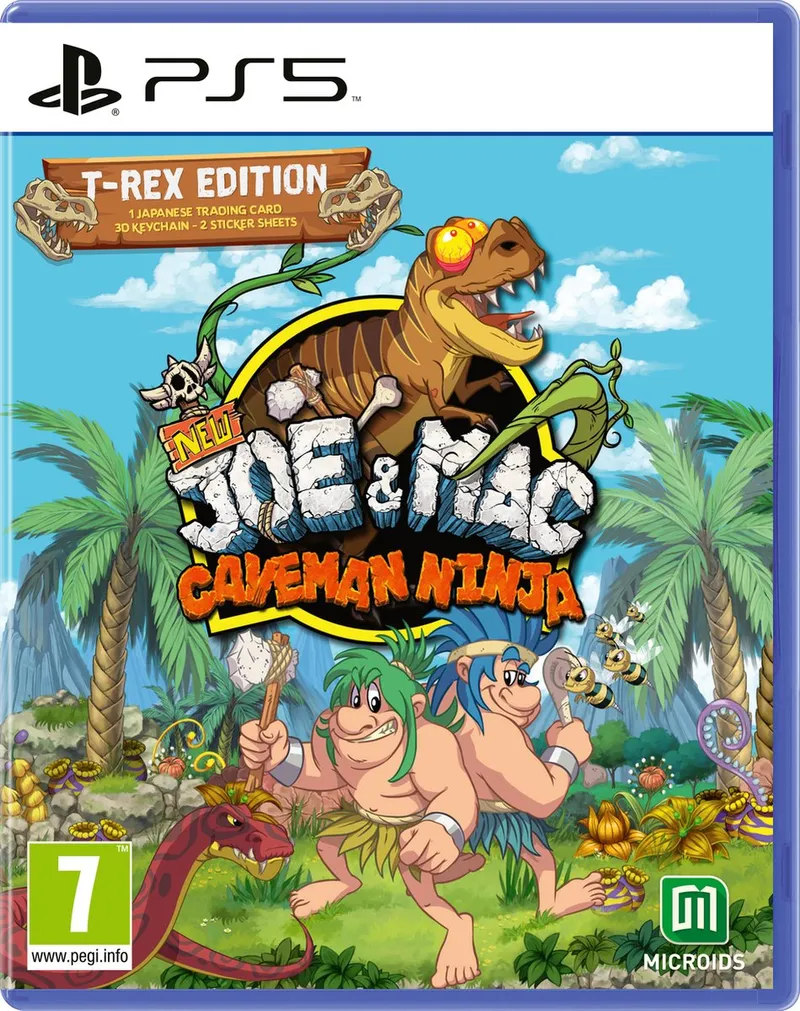 New Joe & Mac: Caveman Ninja: T-Rex Edition