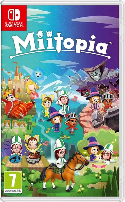 Miitopia (verpakking Duits, game Engels