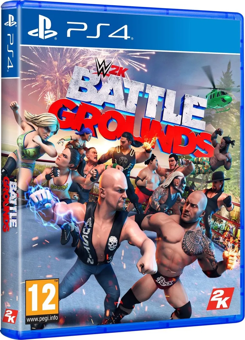 Sony WWE 2K Battlegrounds, , , Multiplayer modus, T (Tiener