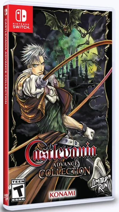 Castlevania Advance Collection - Circle of the Moon Cover (Limited Run Games