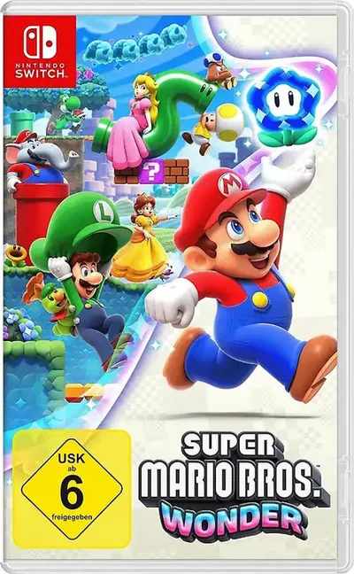 Nintendo Super Mario Bros. Wonder Standaard Traditioneel Chinees, Duits, Nederlands, Engels, Spaans, Frans, Italiaans, Japans, Koreaans, Portugees, Russisch