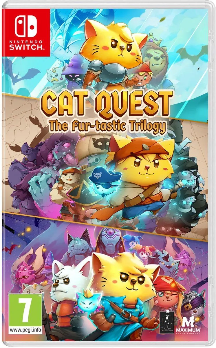 Solidchoice - Cat Quest The Fur-tastic Trilogy voor