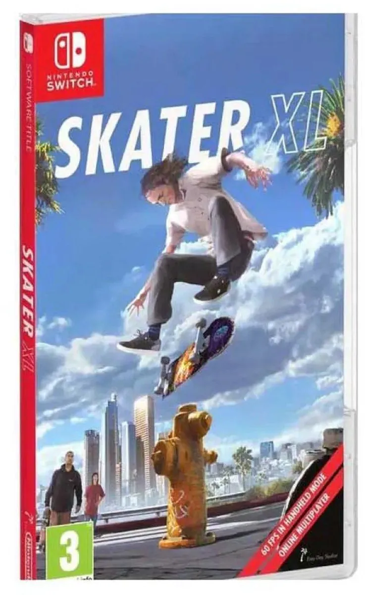 Nintendo Games Skater Xl Transparant