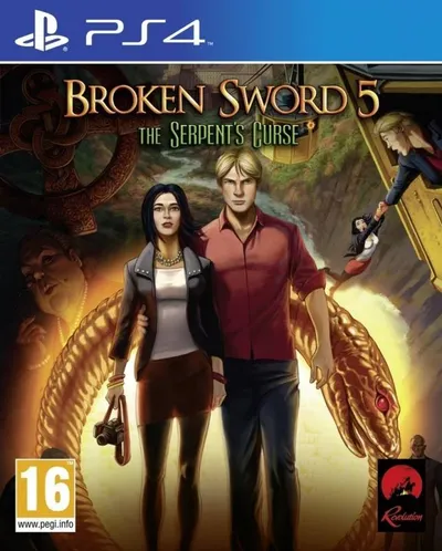 Playstation Games Broken Sword 5 The Serpent´s Curse Goud