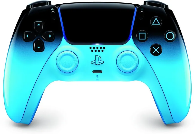 Sony DualSense Rhythm Blue New Edition - Draadloze gamecontroller - Bluetooth en USB-C - Bewegingssensoren en vibratie - Compatibel met en PC