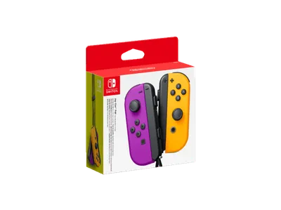 Joy-Con Controller Pair (Neon Purple / Neon Orange