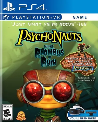 Psychonauts In The Rhombus Of Ruin - Virtual Reality