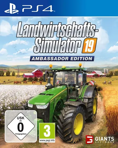 Farming Simulator 19 Ambassador Edition (verpakking Duits, game Engels