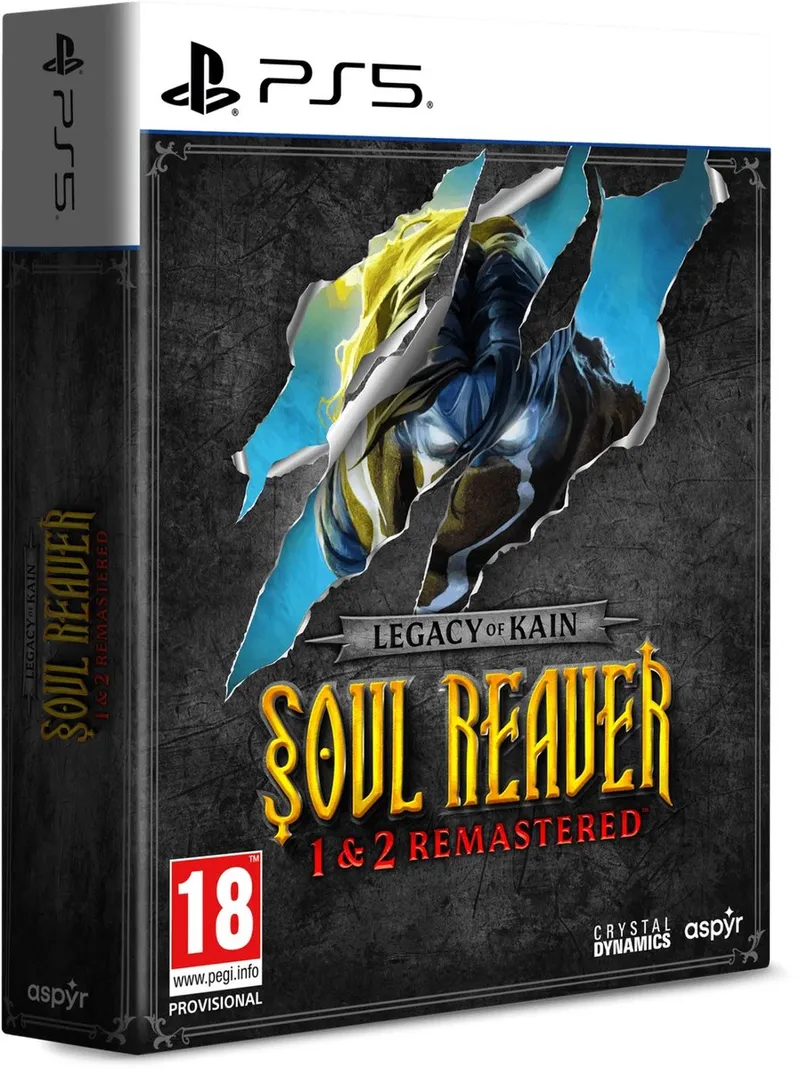 Legacy Of Kain Soul Reaver 1&2 Remastered Deluxe Edition - in Frans/Spaans/Italiaans