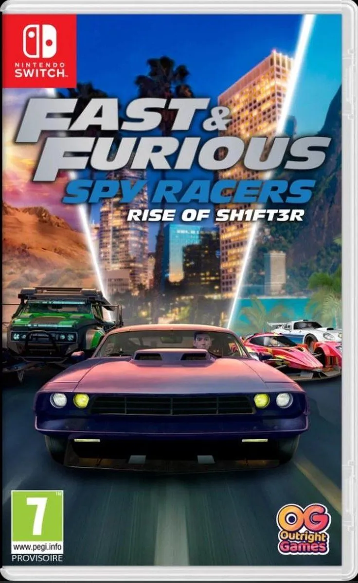 Fast & Furious: Spy Racers Rise of SH1FT3R - - Racing
