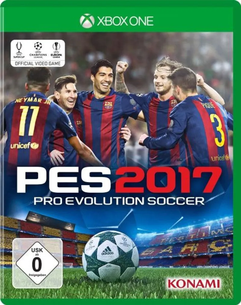 Konami Pro Evolution Soccer 2017 Standaard Duits