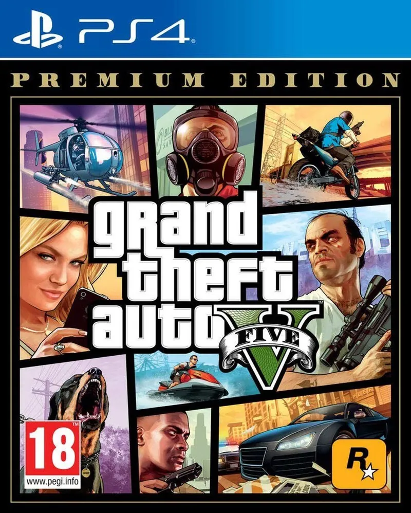 Dailygoods- Videogame Grand Theft Auto V - Premium Edition - - Criminal Enterprise Starter Pack - Overvallen - Misdaadimperium - Actie avontuur - Game