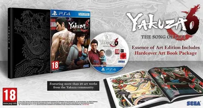Yakuza 6 PS-4 D1 UK Song of Life