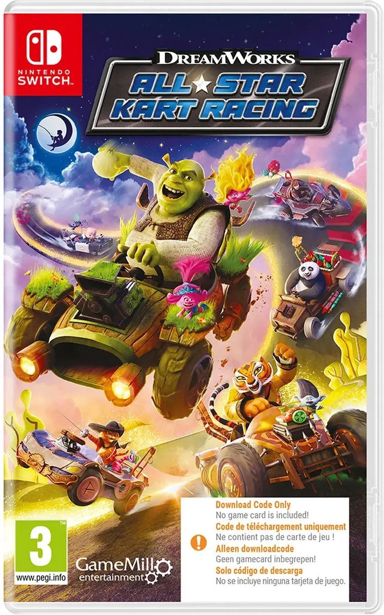 DreamWorks All-Star Kart Racing – game – Downloadcode – Nieuw