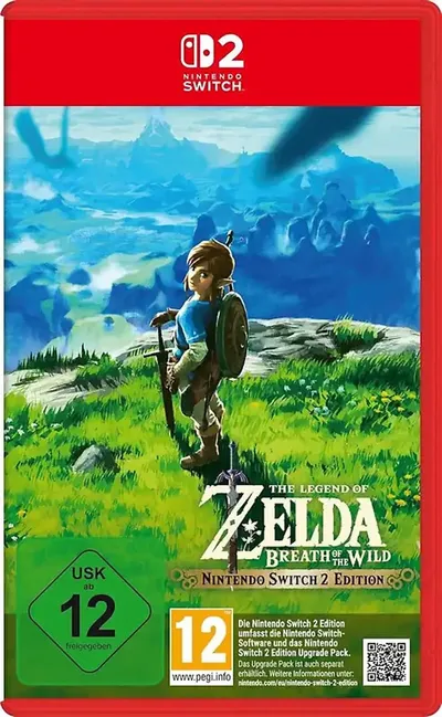 The Legend of Zelda Breath of the Wild Edition-Duits ( ) Gebruikt