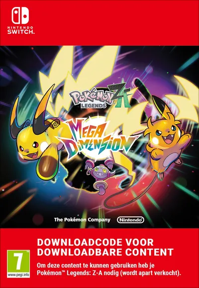 AOC Pokemon Legends Z-A Mega Dimension DLC (extra content