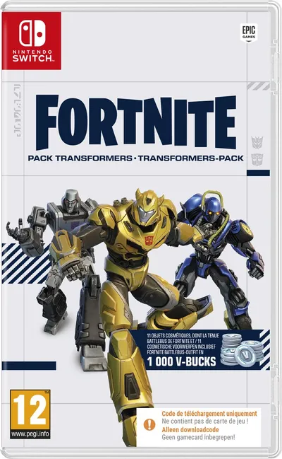 Fortnite: Transformers Pack (Code in a Box