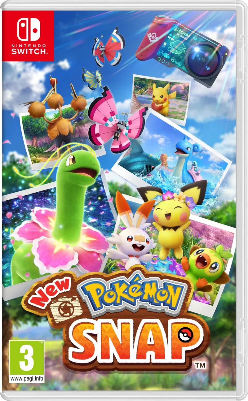 New Pokemon Snap (verpakking Duits, game Engels