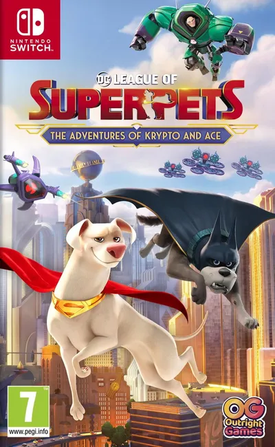 Video game for Bandai Krypto Super-Dog: Adventures of Krypto and Ace
