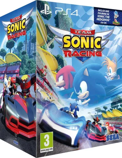 Team Sonic Racing Includes 10cm Sonic The Hedgehog Figurine