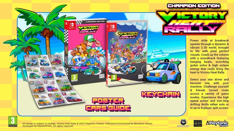Victory Heat Rally Champion Edition Game