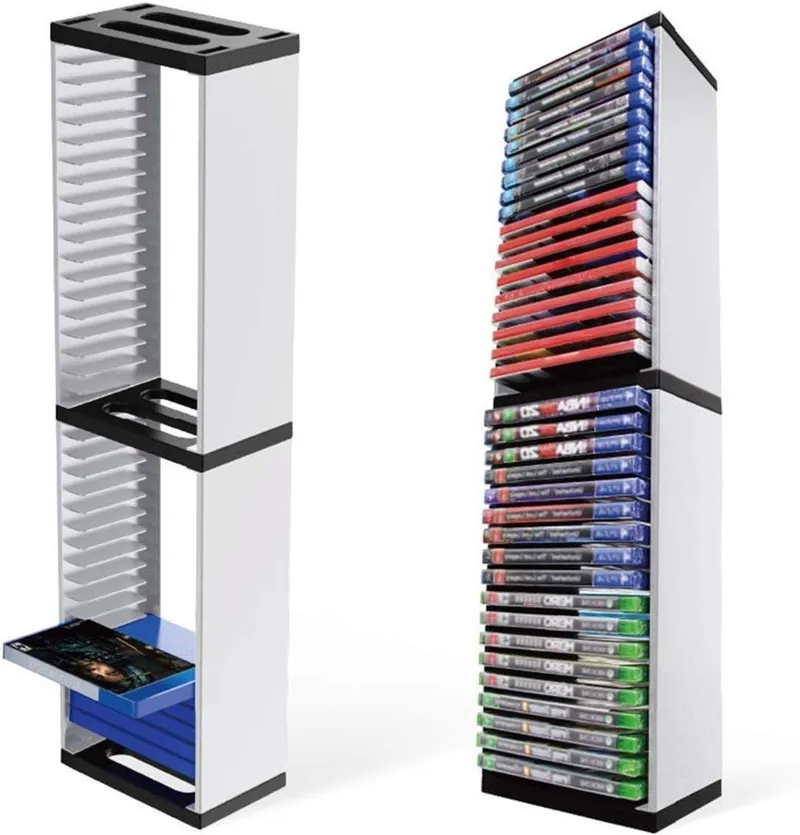 Duurzame Game Disc Box Opbergrek voor - Opslag voor 36 Spellen en Accessoires
