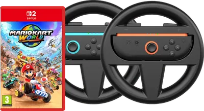 Mario Kart World + BlueBuilt Stuurtjes voor