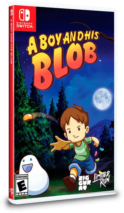 Nintendo Games A Boy And His Blob Limited Run - Import Transparant PAL