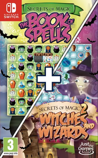 Secrets of Magic: The Book of Spells + Secrets of Magic 2: