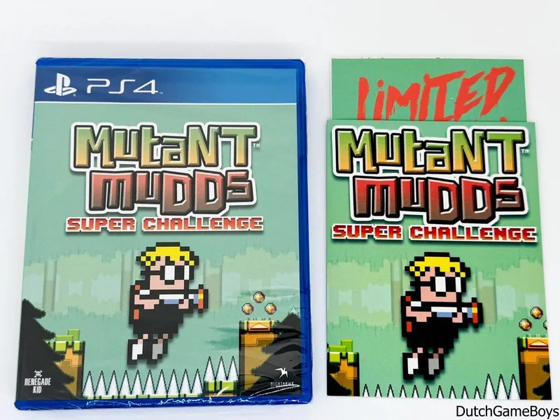 Limited Run - Mutant Mudds - Super Challenge - New & Sealed