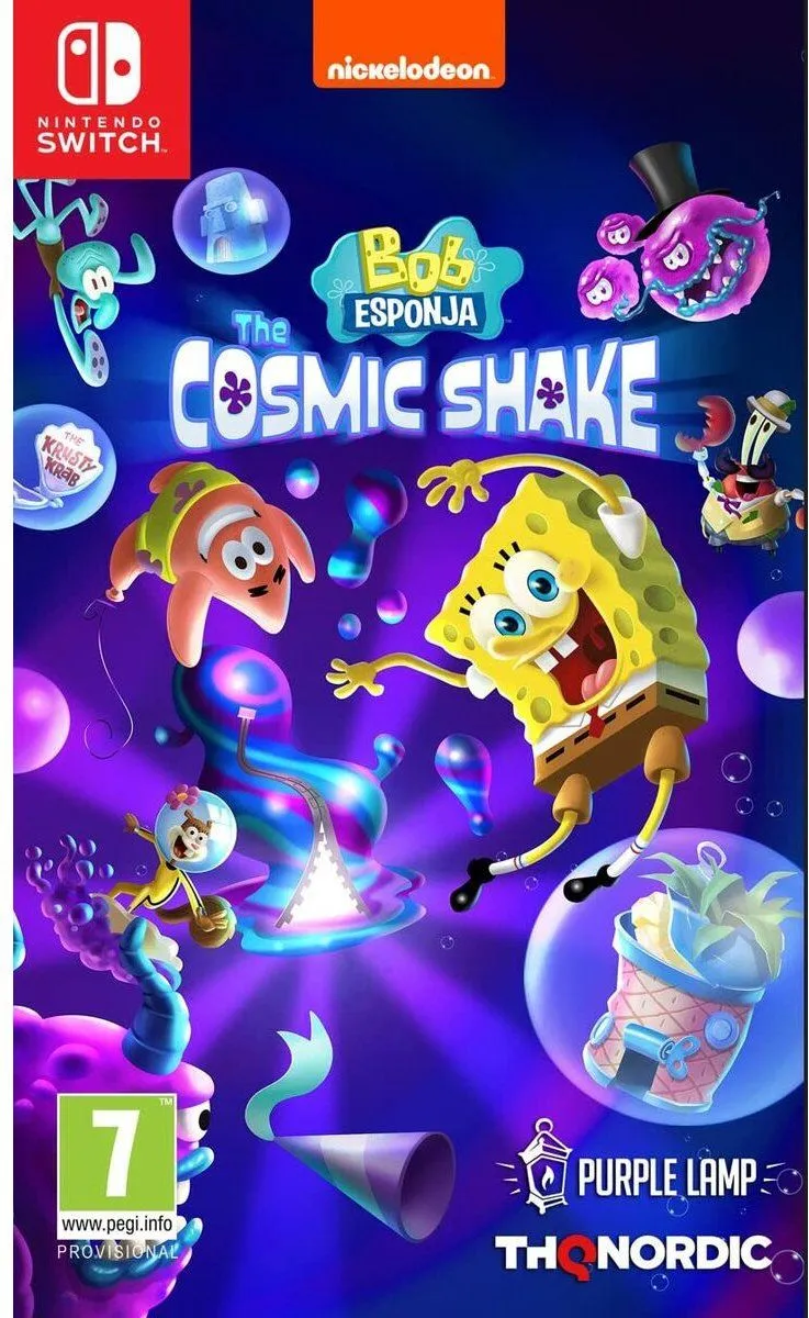 Video game for THQ Nordic Bob Esponja Cosmic Shake