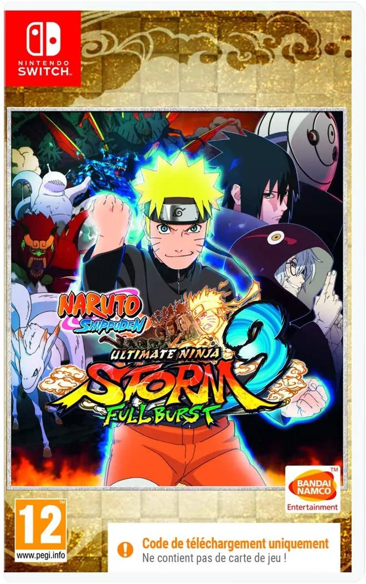 Naruto Shippuden: Ultimate Ninja Storm 3 Full Burst (Code-in-a-box