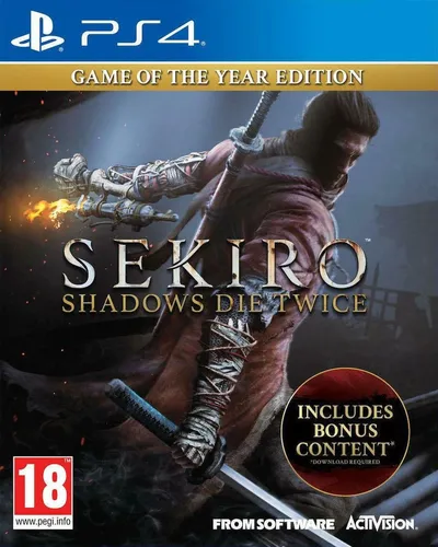 Sekiro Shadows Die Twice (Game of the Year