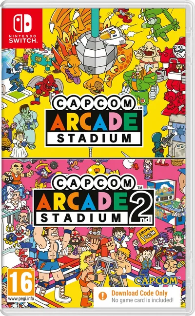 Capcom Arcade Stadium 1+2 - (Code in Box